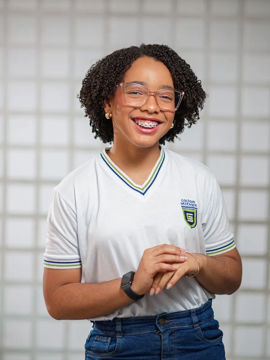 Aluna do Ensino Fundamental II